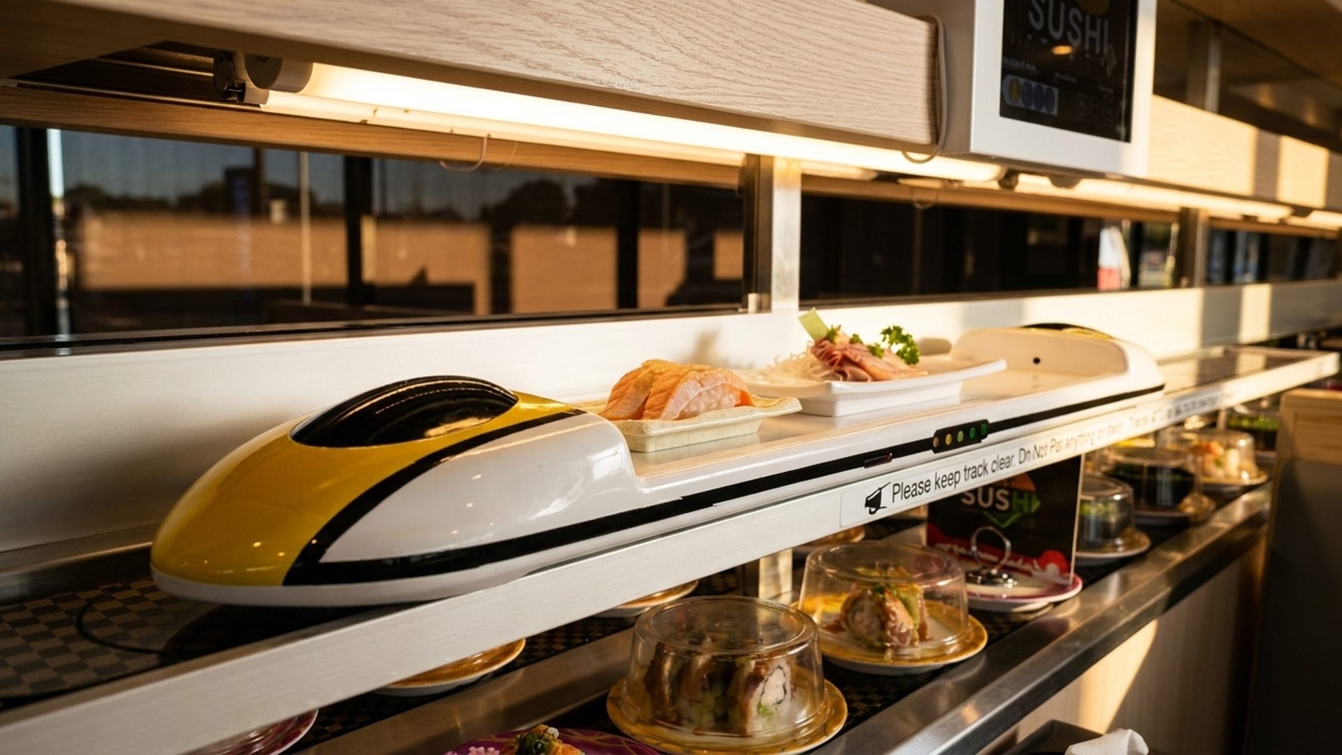 The bullet train and ordering