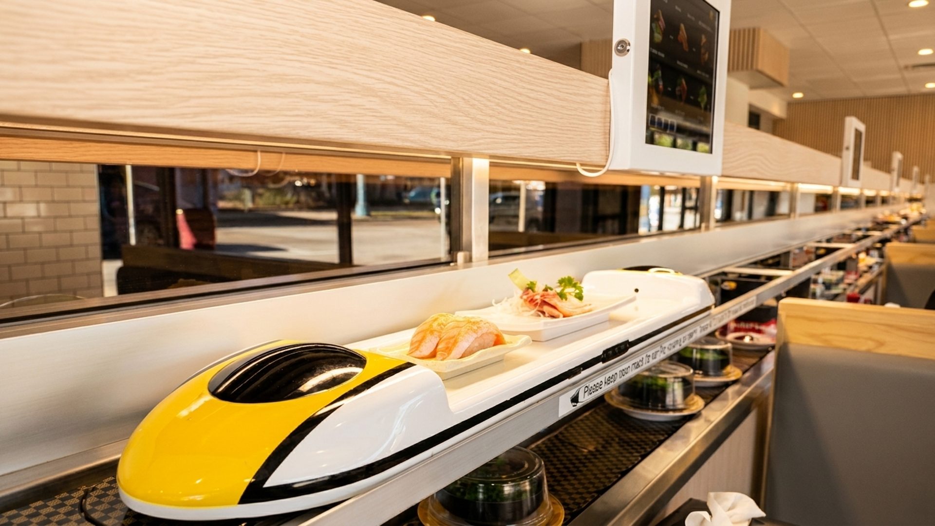 Order via the bullet train
