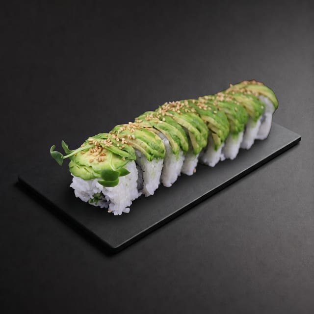 Veggie Caterpillar Roll.