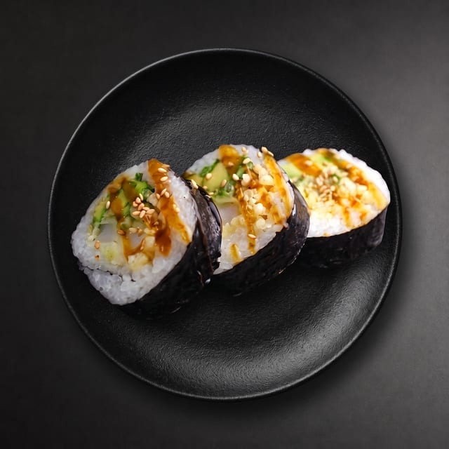 Chicken Teriyaki Roll.