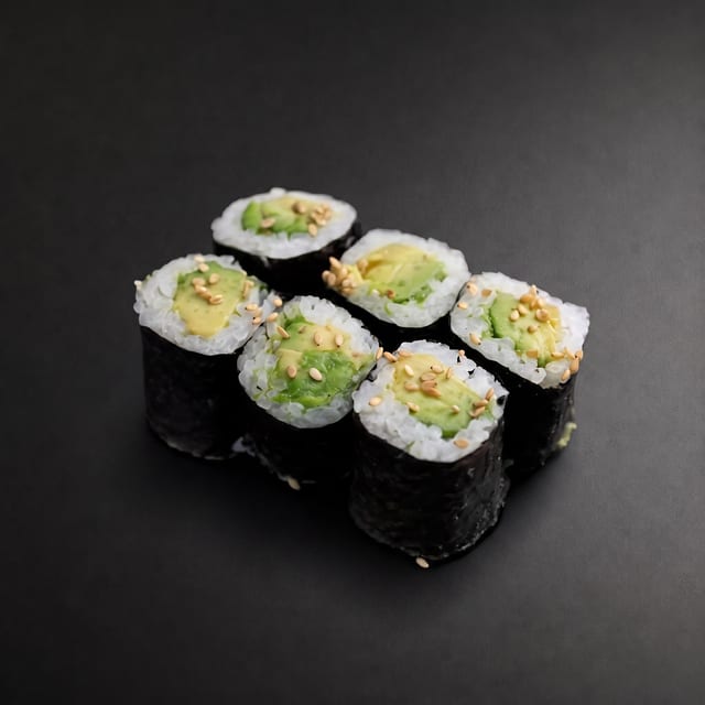 Avocado Maki Roll.