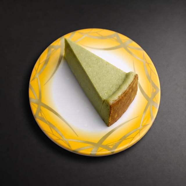 Green Tea Cheesecake.