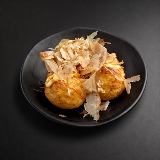 Takoyaki.