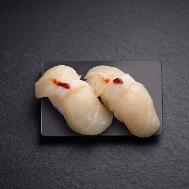 Scallop Nigiri.