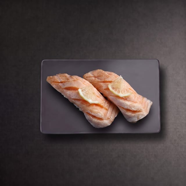 Salmon Toro Nigiri.