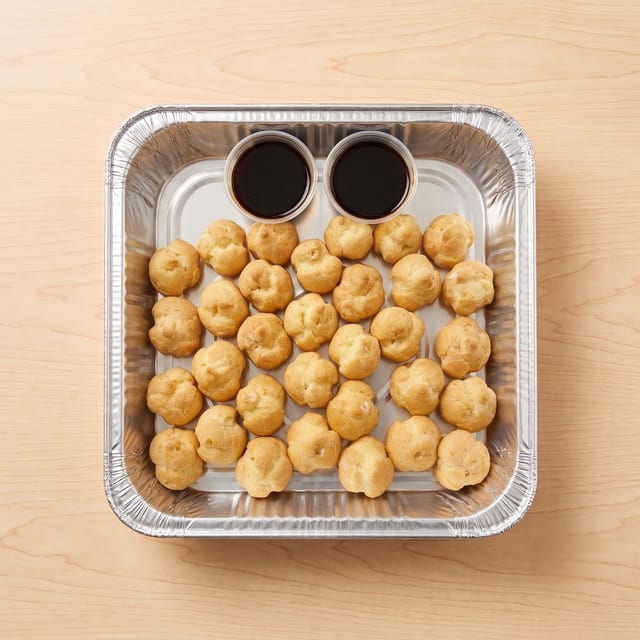 Mini Cream Puff Tray.