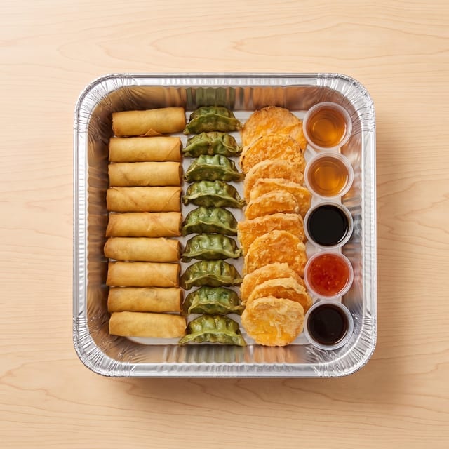 Vegan Appetizer Platter Tray.
