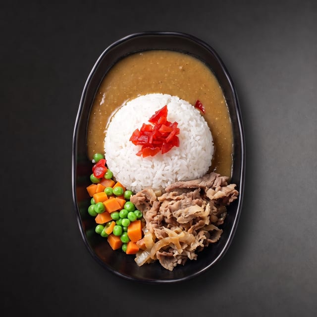 Beef Curry Rice.