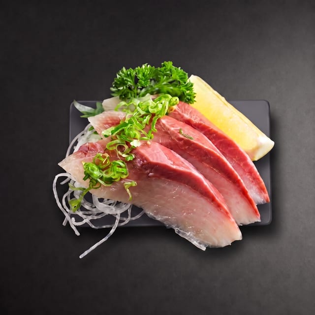 Hamachi Sashimi.