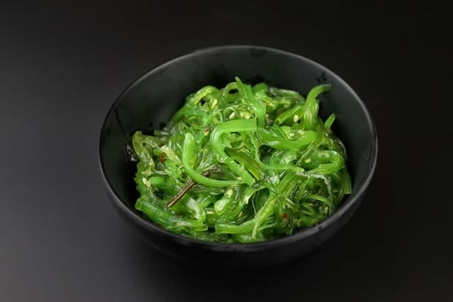 Wakame Salad Tray.